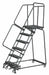Rolling Ladder Serrated Step Tread Steel