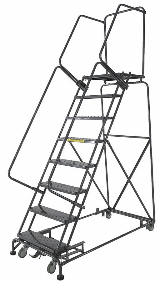 Rolling Ladder Serrated Step Tread Steel