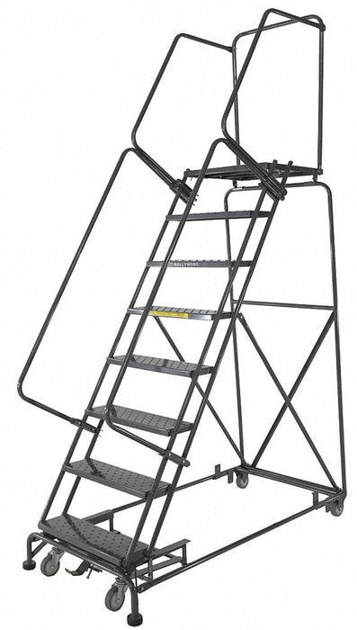Rolling Ladder Abrasive Mat Step Tread