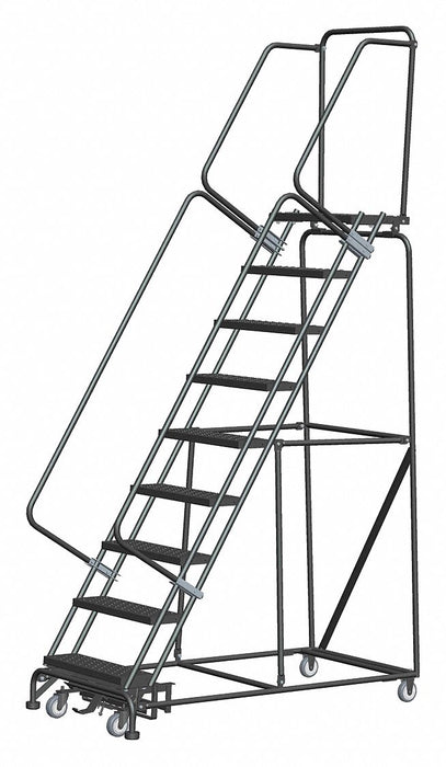 Rolling Ladder Expanded Metal Step Tread
