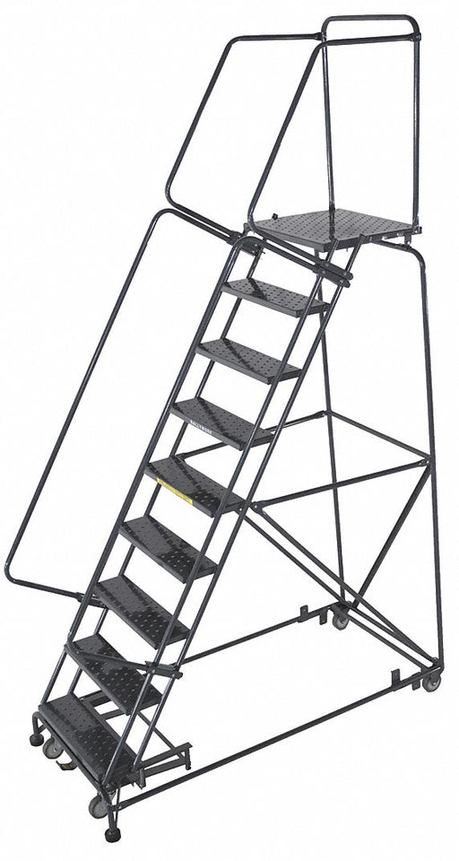 Rolling Ladder Serrated Step Tread Steel