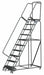 Rolling Ladder Perforated Step Tread