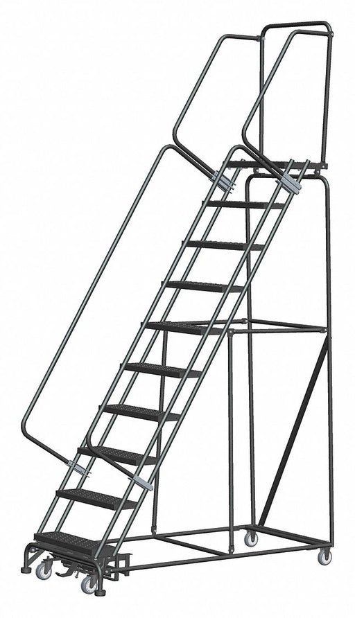 Rolling Ladder Abrasive Mat Step Tread