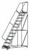 Rolling Ladder Abrasive Mat Step Tread
