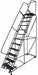 Rolling Ladder Expanded Metal Step Tread