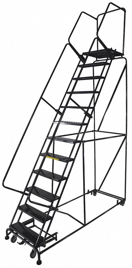 Rolling Ladder Abrasive Mat Step Tread