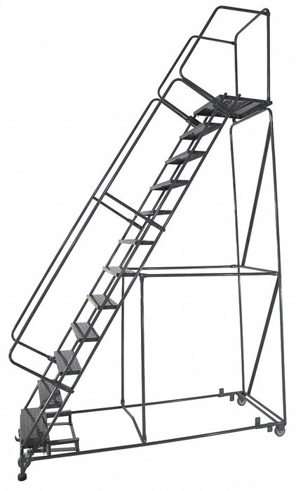 Rolling Ladder Abrasive Mat Step Tread