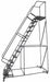 Rolling Ladder Abrasive Mat Step Tread