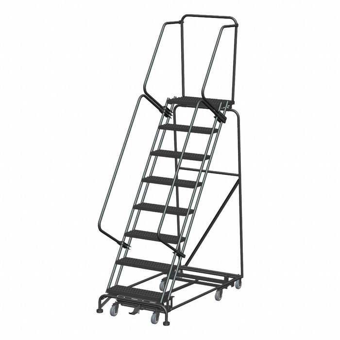 Lockstep Rolling Ladder Steel 80 in.H