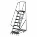 Lockstep Rolling Ladder Steel 80 in.H