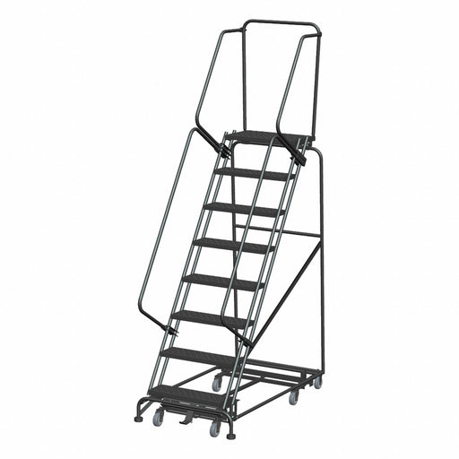 Lockstep Rolling Ladder Steel 80 in.H