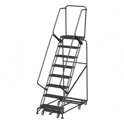 Lockstep Rolling Ladder Steel 80 in.H