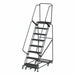 Lockstep Rolling Ladder Steel 80 in.H