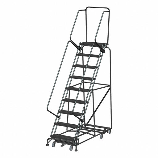 Lockstep Rolling Ladder Steel 90 in.H