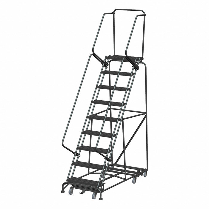 Lockstep Rolling Ladder Steel 90 in.H