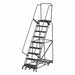 Lockstep Rolling Ladder Steel 90 in.H