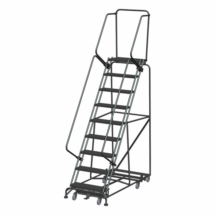 Lockstep Rolling Ladder Steel 90 in.H