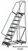 Lockstep Rolling Ladder Steel 90 in.H