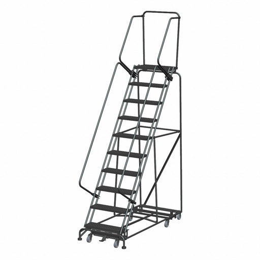 Lockstep Rolling Ladder Steel 100 in.H