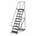 Lockstep Rolling Ladder Steel 100 in.H