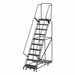 Lockstep Rolling Ladder Steel 100 in.H