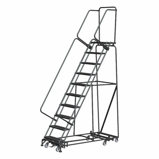 Lockstep Rolling Ladder Steel 100 in.H