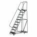 Lockstep Rolling Ladder Steel 100 in.H