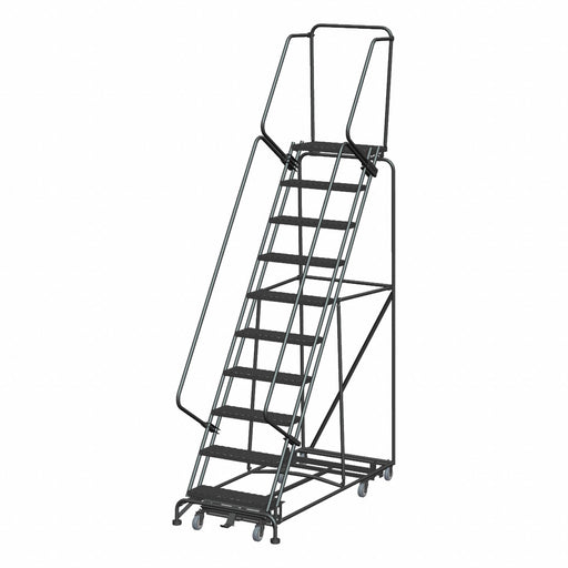Lockstep Rolling Ladder Steel 100 in.H