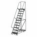 Lockstep Rolling Ladder Steel 110 in.H
