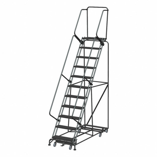Lockstep Rolling Ladder Steel 110 in.H
