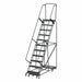 Lockstep Rolling Ladder Steel 110 in.H