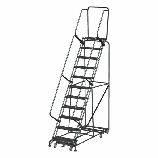 Lockstep Rolling Ladder Steel 110 in.H