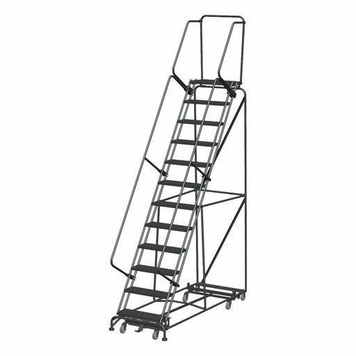 Lockstep Rolling Ladder Steel 120 in.H