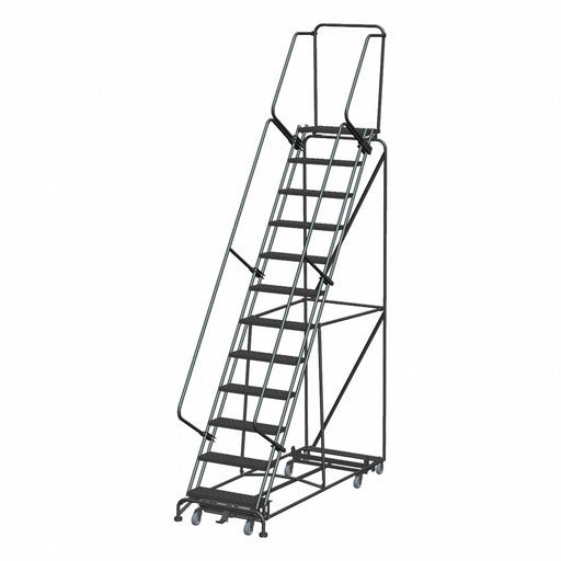 Lockstep Rolling Ladder Steel 120 in.H