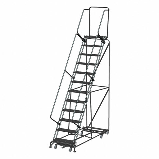 Lockstep Rolling Ladder Steel 120 in.H