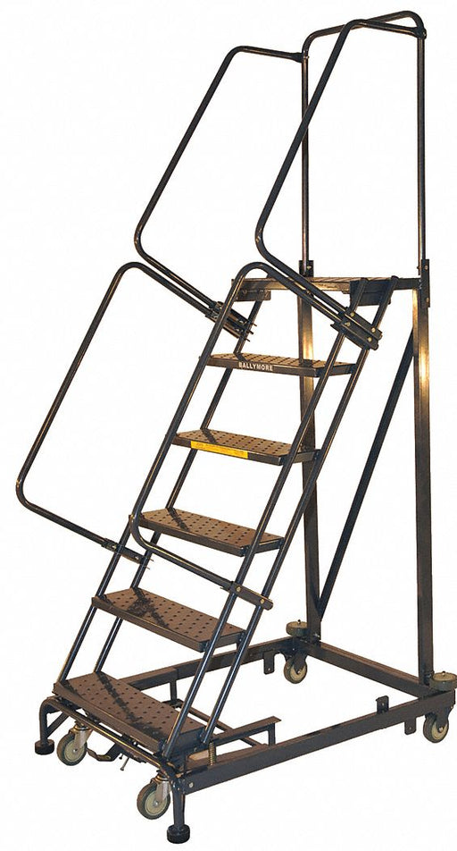 Rolling Ladder Serrated Step Tread Steel