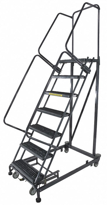 Rolling Ladder Perforated Step Tread