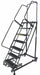 Rolling Ladder Serrated Step Tread Steel