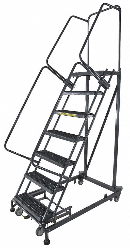 Rolling Ladder Perforated Step Tread