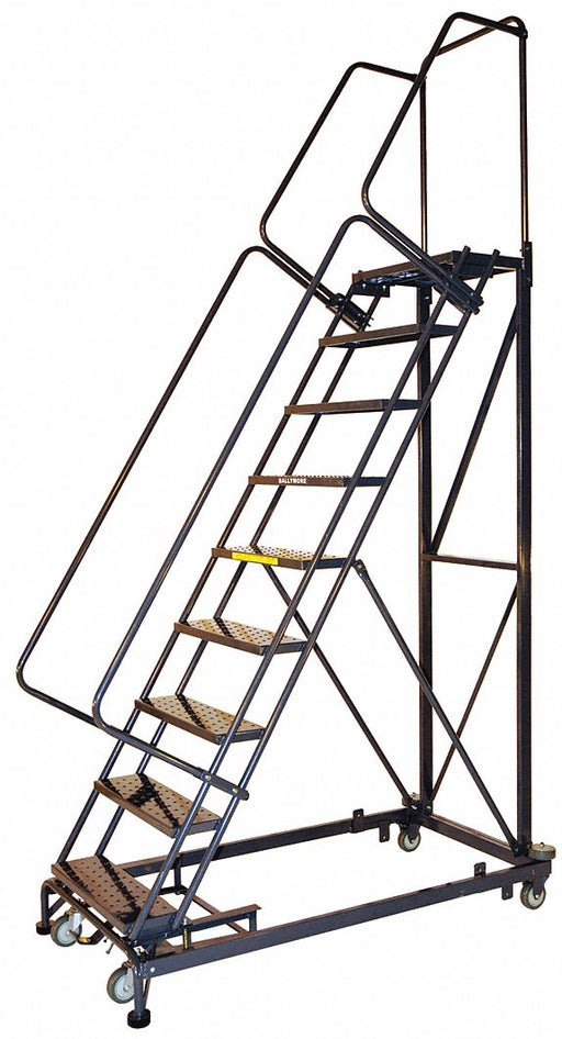Rolling Ladder Perforated Step Tread