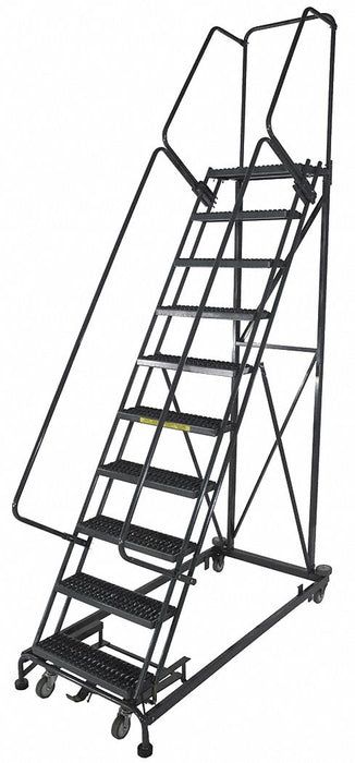 Rolling Ladder Serrated Step Tread Steel