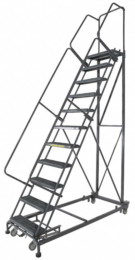 Rolling Ladder Serrated Step Tread Steel