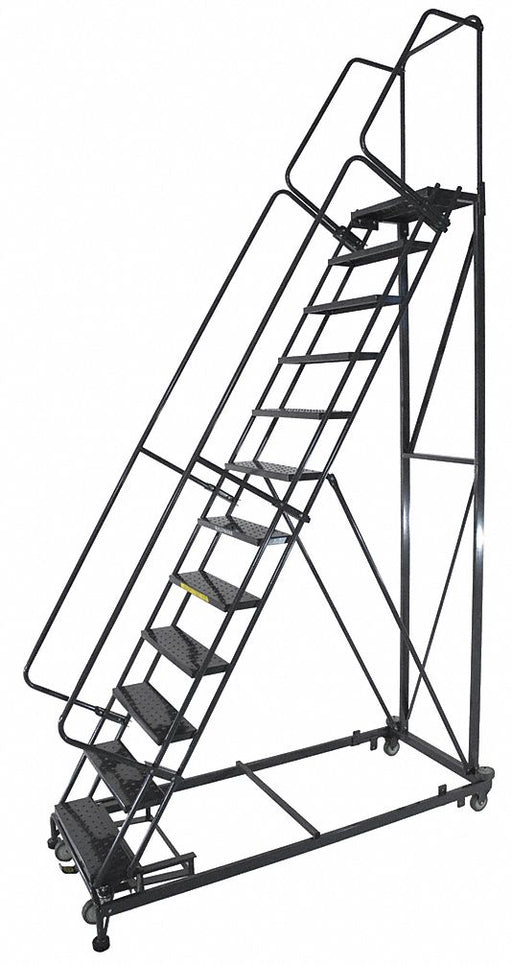 Rolling Ladder Perforated Step Tread