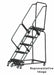 Lockstep Rolling Ladder Steel 50 in.H