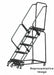 Lockstep Rolling Ladder Steel 50 in.H
