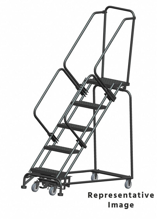 Lockstep Rolling Ladder Steel 50 in.H