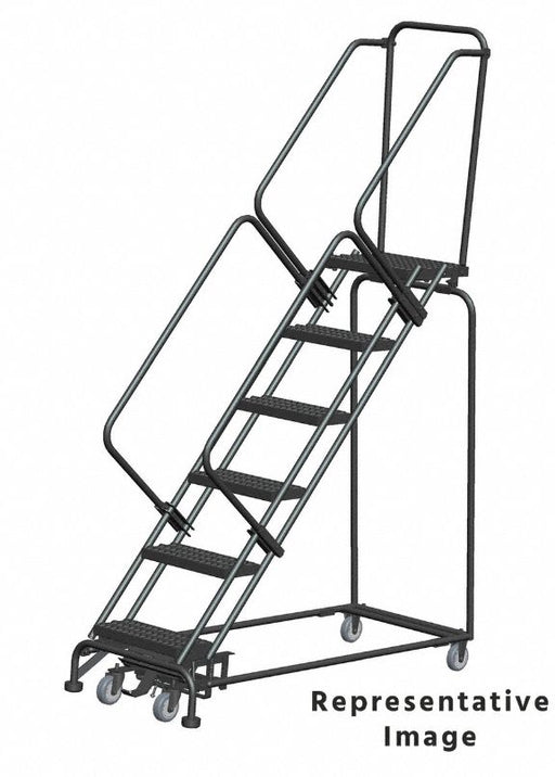 Lockstep Rolling Ladder Steel 60 in.H