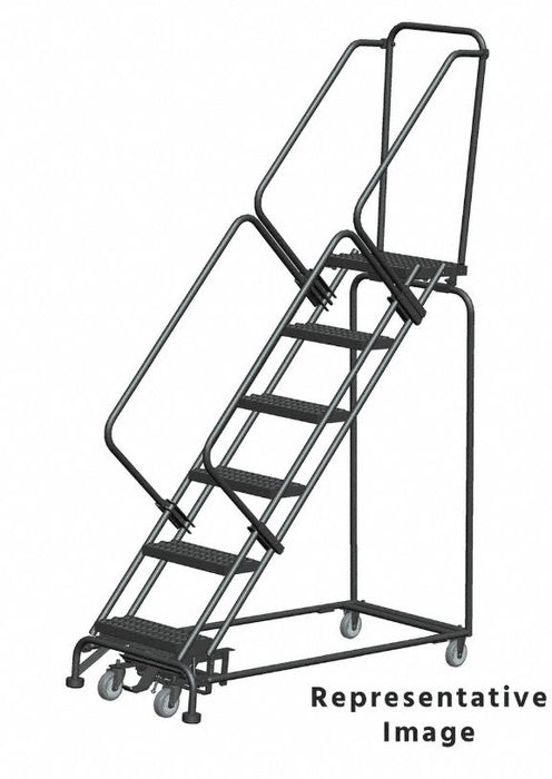 Lockstep Rolling Ladder Steel 60 in.H