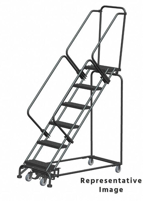 Lockstep Rolling Ladder Steel 60 in.H