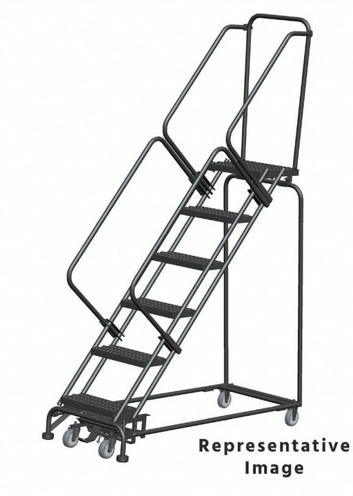 Lockstep Rolling Ladder Steel 60 in.H